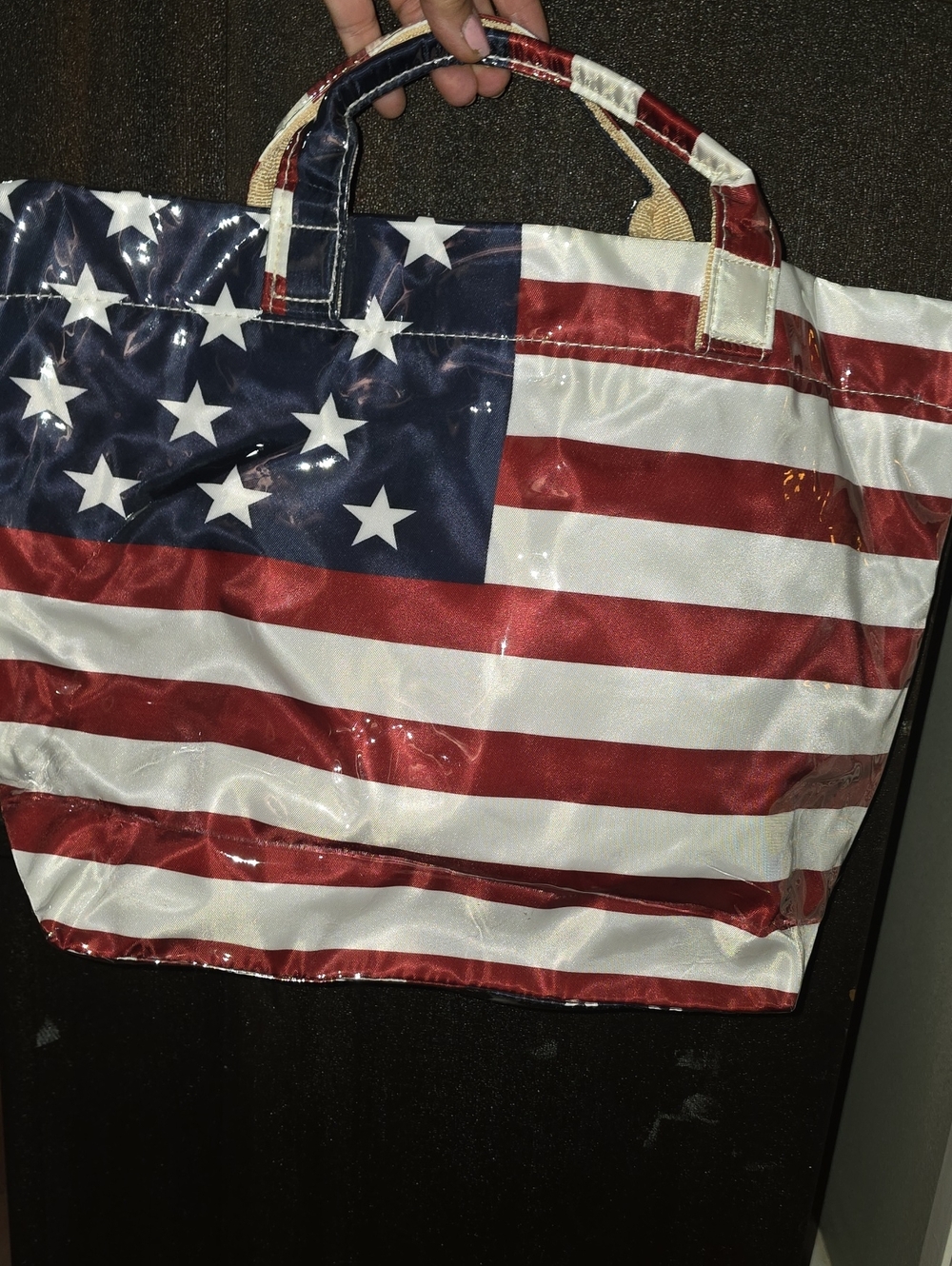 American Flag Tote Bag - Red, White & Blue